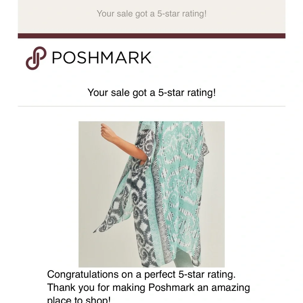 BOHO TRIBAL PRINT KIMONO - MINT - Picture 2 of 5